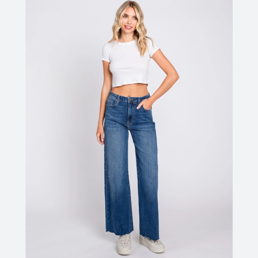 L.T.J. Letter To Juliet Genoa Wide leg Jeans Size 27